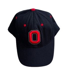Top of the World Ohio State black embroidered baseball cap NWOT